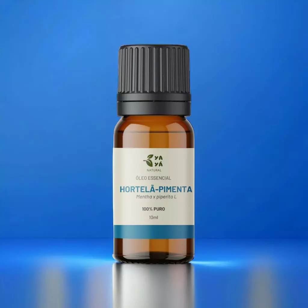 Óleo essencial Hortelã Pimenta 100% puro  (Pepper Mint/Menta Piperita) Yayá Natural.