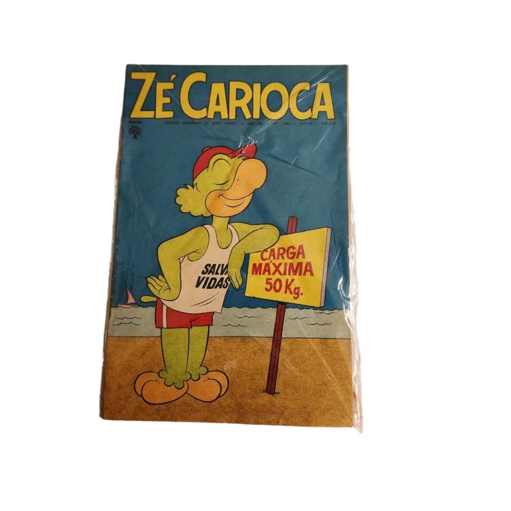 GIBI HQ DISNEY ZÉ CARIOCA DIVERSOS NUMEROS 1001/1007/1009/1011/1015/1017/1023/1027/1029/1033 VALOR DA UNIDADE