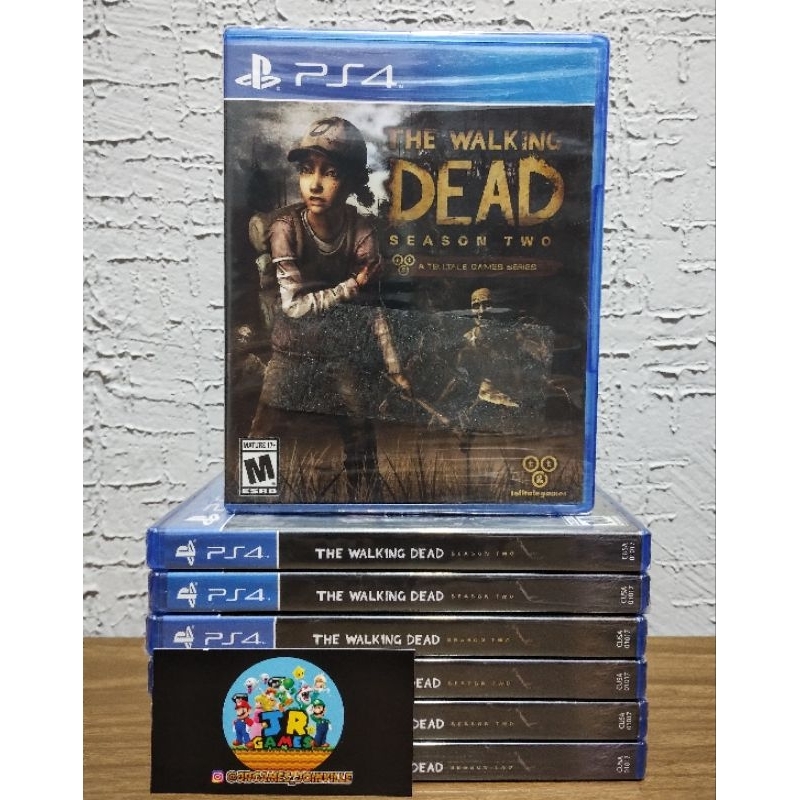 The Walking Dead Season Two Ps 4 Lacrado Mídia Física Envio Rápido