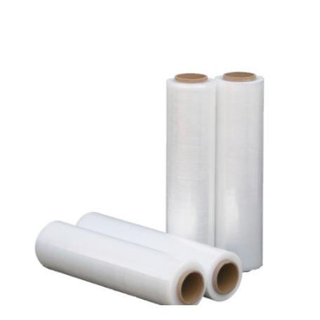 Bobina de Filme Stretch 50cm X 300 Metros Transparente - 1 Bobina