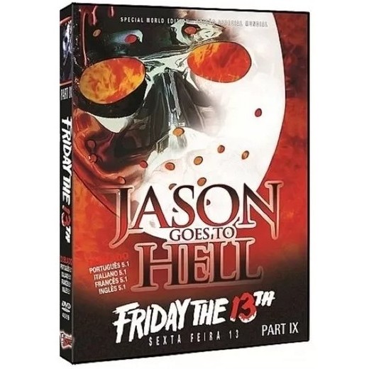 DVD Sexta Feira- Parte 9: Jason Vai para o Inferno