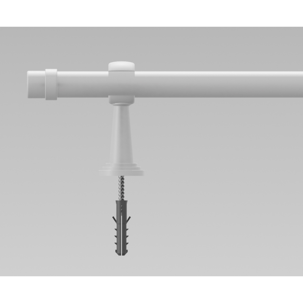 varao branco 3,00 metros 19mm sala quarto cozinha janela em Oferta na Shopee