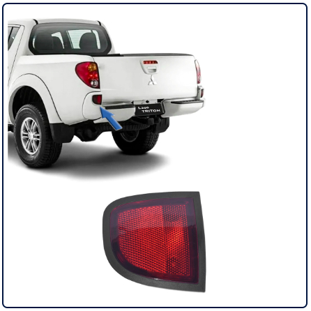 LANTERNA DO PARACHOQUE (REFLETORA) MITSUBISHI L200 TRITON 08/15 LADO ESQUERDO