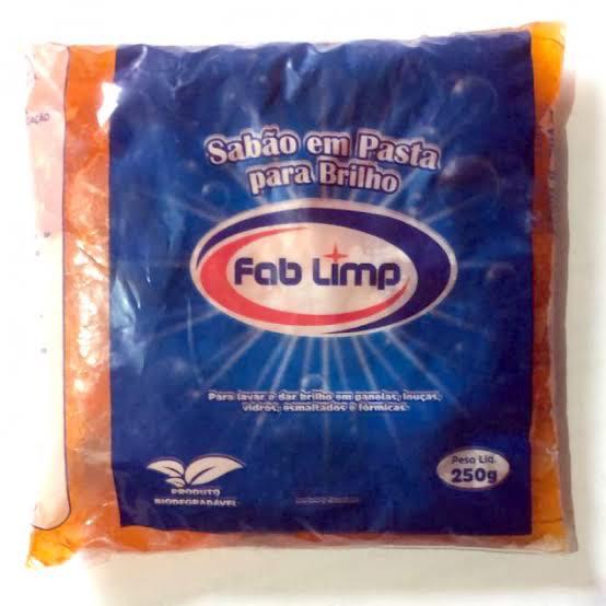 Kit 3 / 10 Sabão Em Pasta Fab Limp 250g — imagem 2 de 2