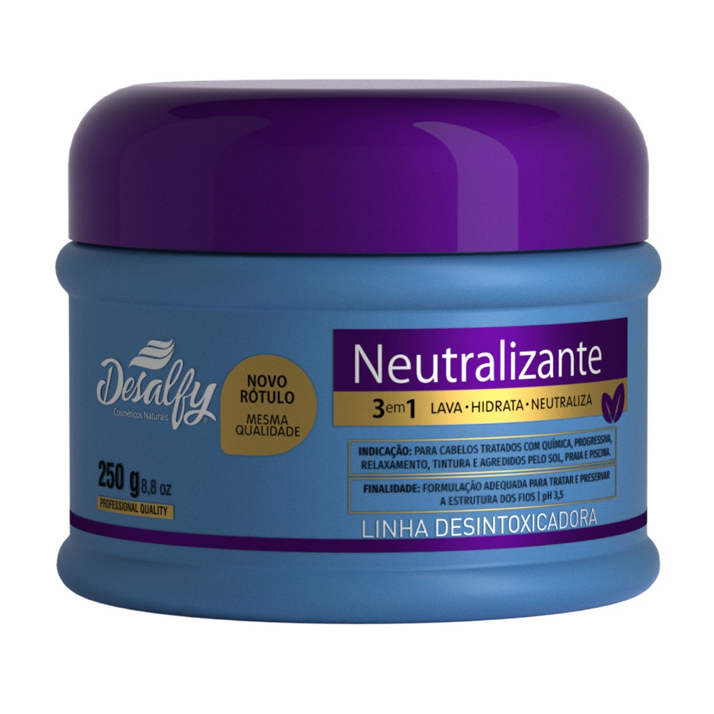 Creme Desintoxicador Linha Neutralizante 250g Desalfy em Oferta na Shopee