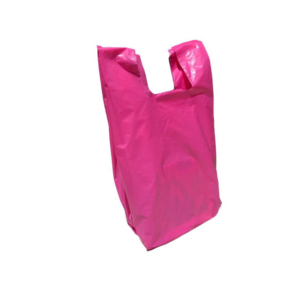Sacola ROSA Plastica 30 x 45 Reforçada Fardo C/ 5 kg