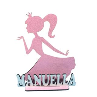 15 Centro de mesa Barbie em mdf Personalizado em Oferta na Shopee