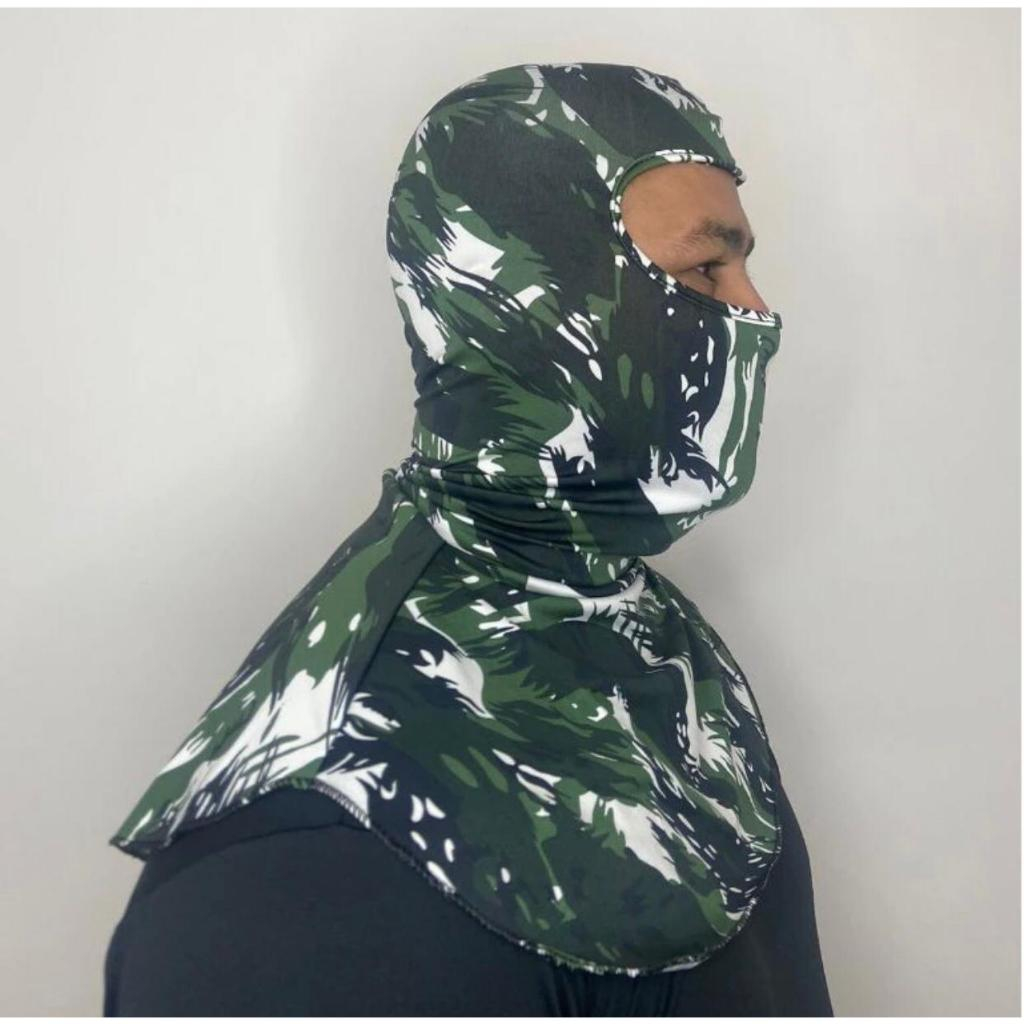 Balaclava Pescador com proteção solar uv fps 50 touca ninja pescador em suplex romantic em Oferta na Shopee