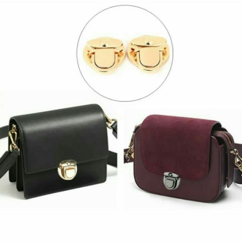 Fecho  Tic Tac P/ Bolsa  Agenda e Carteira E Artesanato em Geral