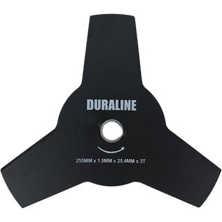 Lâmina para Roçadeira 3 pontas 1" 25,4 / 20 mm Duraline em Oferta na Shopee