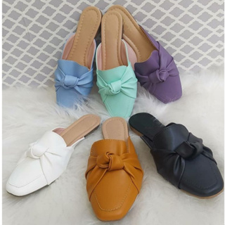 Mule Bico Quadrado Nó Central Feminino Love On Feet Shoes 34 Ao 40 em Oferta na Shopee