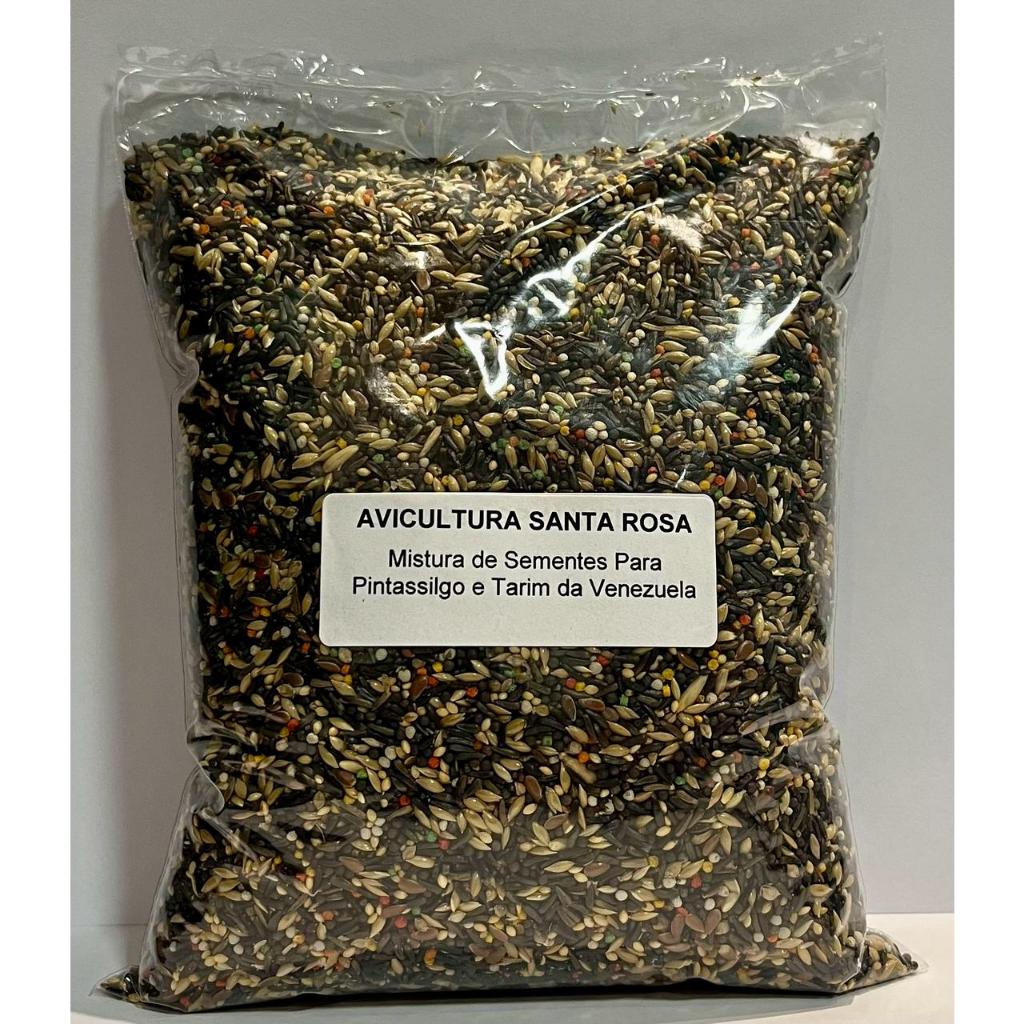 Mistura de Sementes Para Pintassilgo e Tarim da Venezuela 1Kg