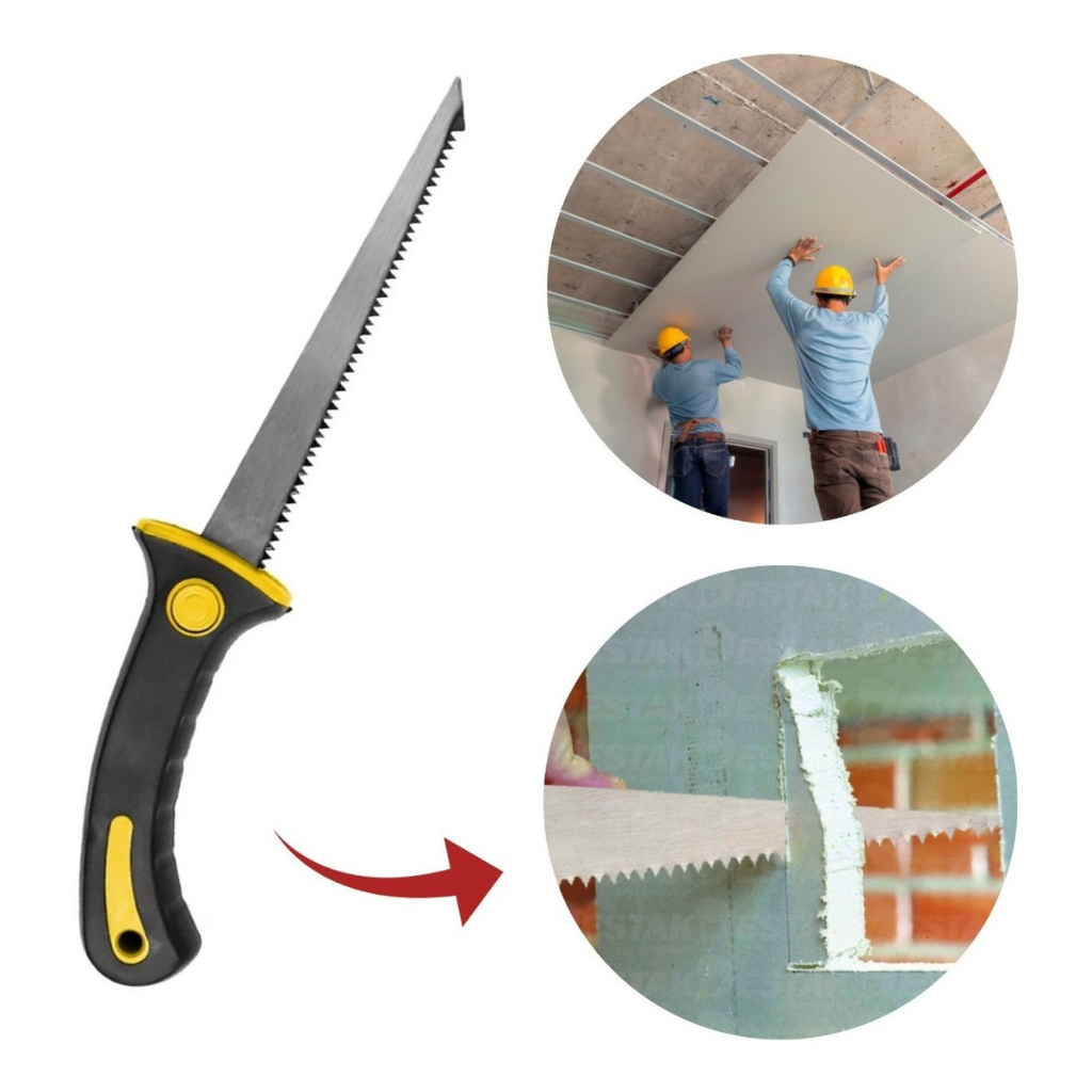 Serrote 6 Polegadas Profissional Para Cortar Gesso E Drywall