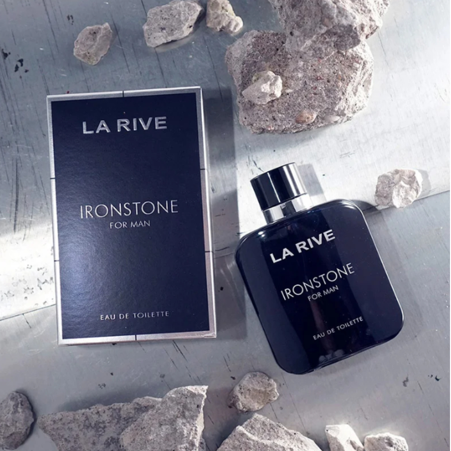 LA RIVE - PERFUME MASCULINO - IRONSTONE FOR MAN - EAU DE TOILETTE - 100ML