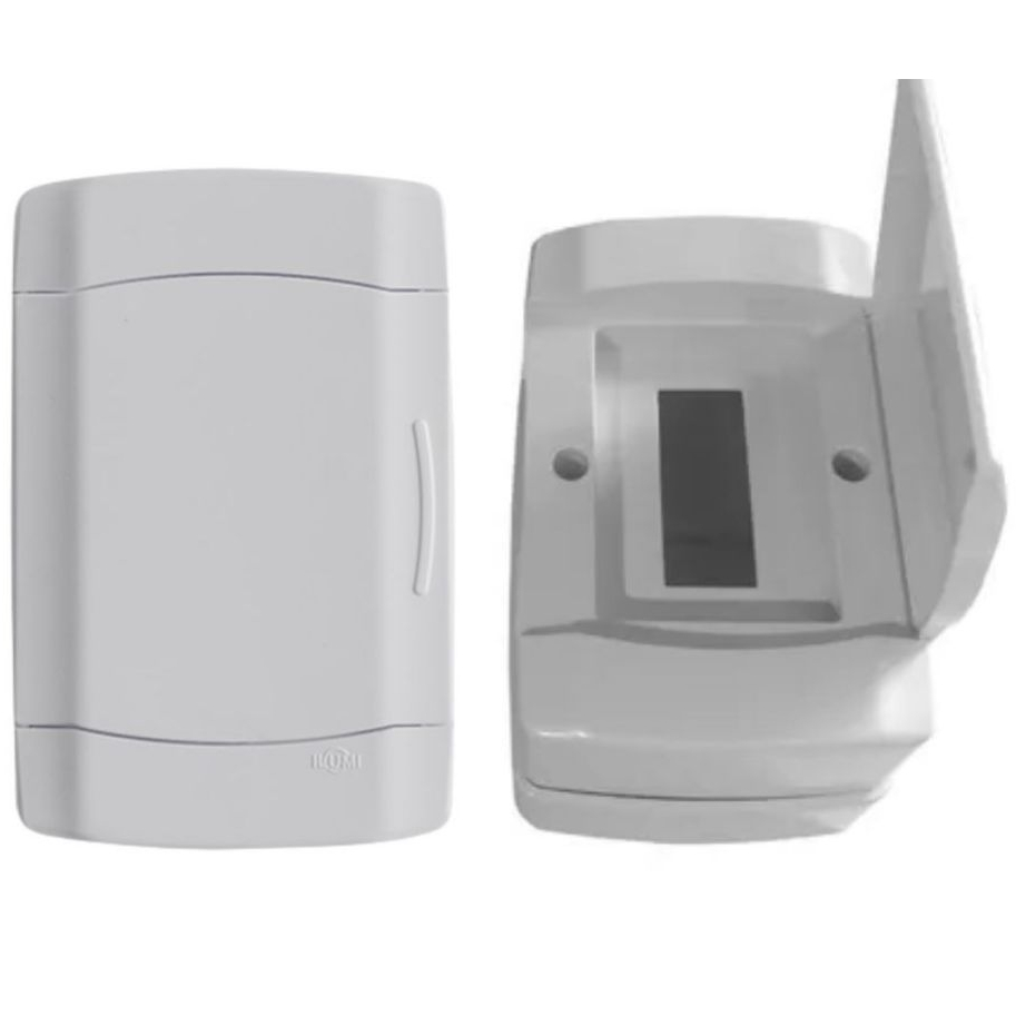 Quadro Distribuição Sobrepor Centrinho 1/2 Polos Disjuntor Nema/din Ilumi