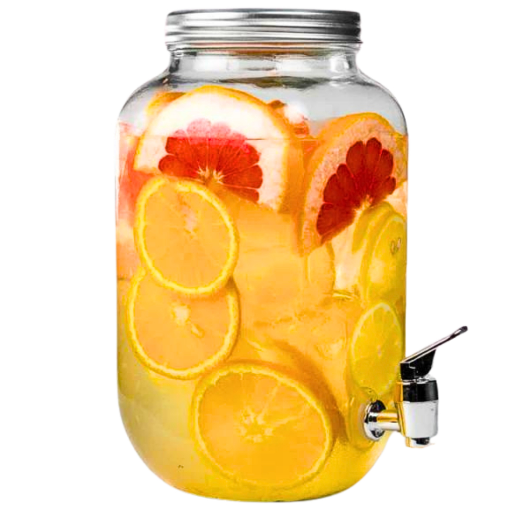 Suqueira De Vidro Grande 3,5 Litros com Torneira e Tampa em Oferta na Shopee