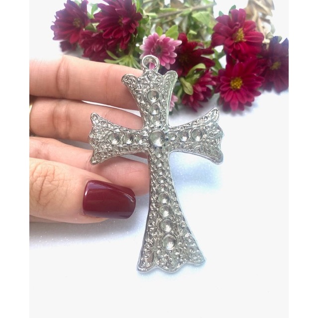 CRUZ PARA TERÇO DE NOIVA (4 unidades) - 8,3 x 5,0 cm Nº 177