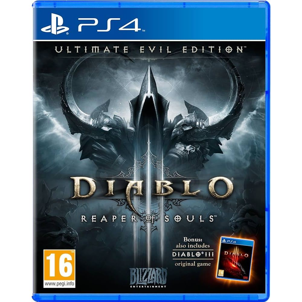 DIABLO 3 REAPER OF SOULS - PS4 - JOGO ORIGINAL - MÍDIA FÍSICA