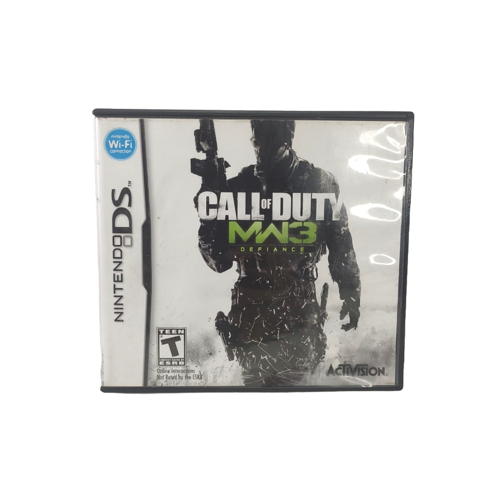 Jogo Call Of Duty Mw3 Defiance Ds Nintendo Usa/americano