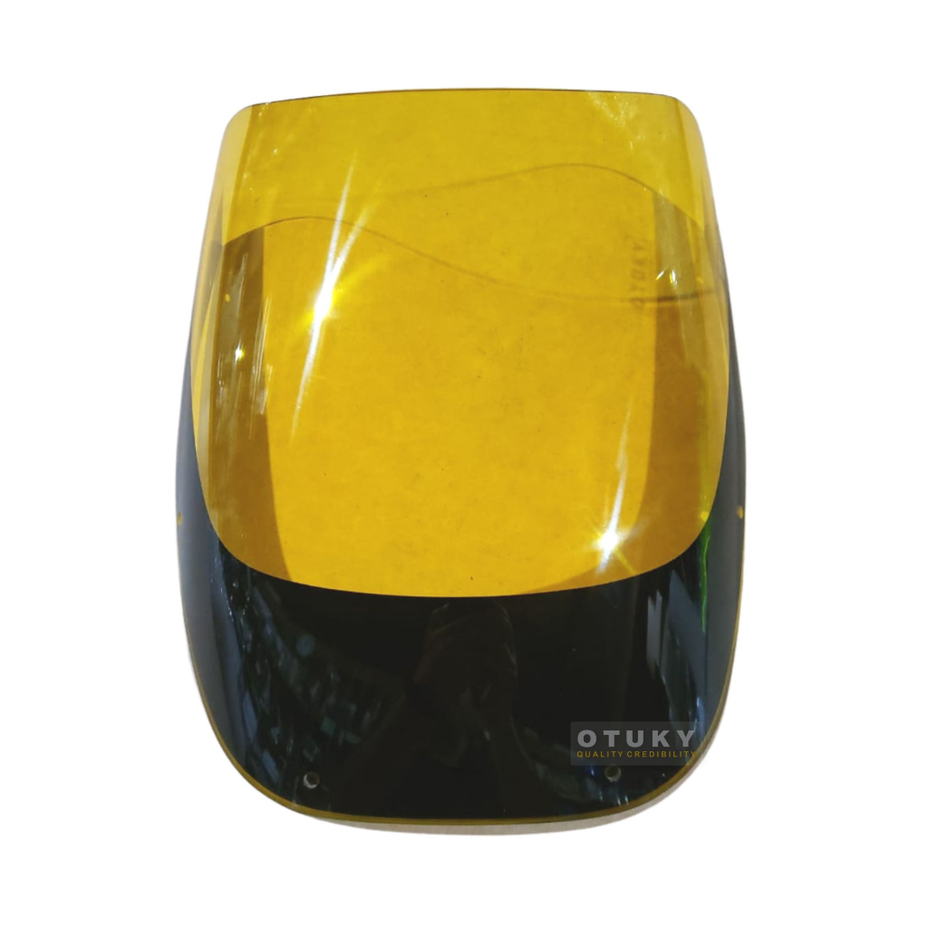 Bolha Parabrisa Cbx 750 Galo 1987 1990 Com Faixa Preta - Bolhas Otuky