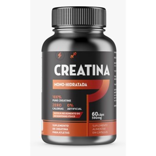 Creatina Pura 500mg 120 Caps Natural em Oferta na Shopee