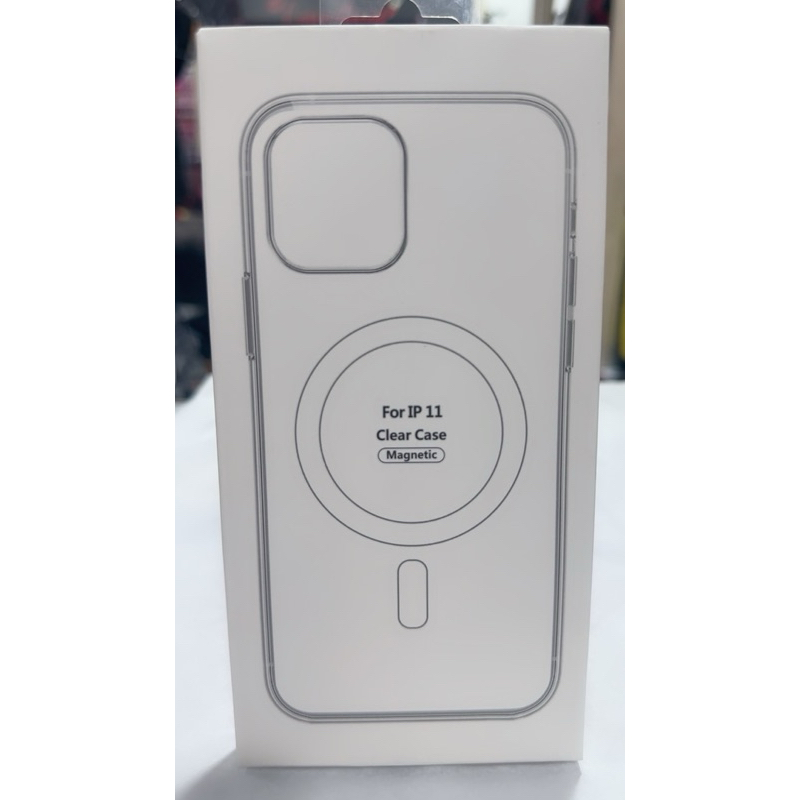 Capa transparente com MagSafe para iPhone 11