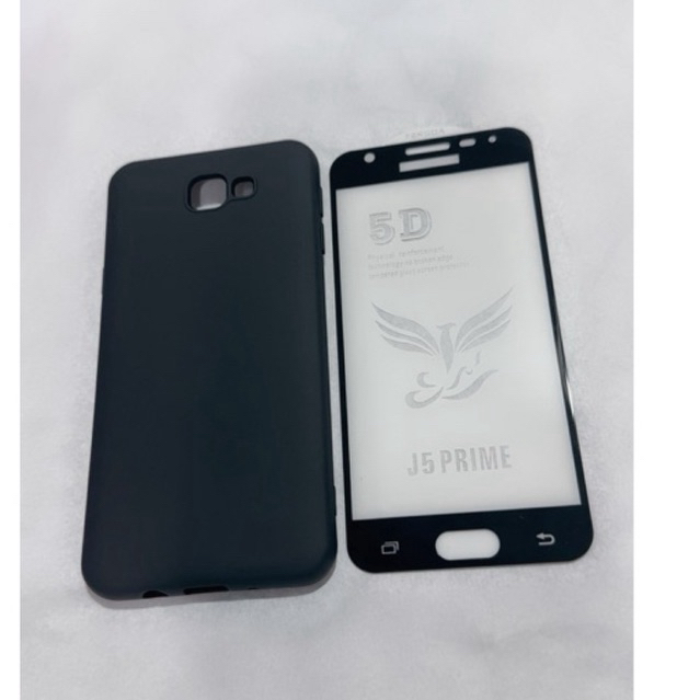 Capa Capinha Case Silicone Para Galaxy J5  Prime + Película 3D