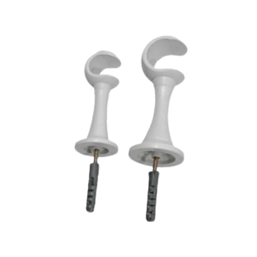 SUPORTE PARA VARÃO DE CORTINA SIMPLES 19MM ECOWOOD em Oferta na Shopee