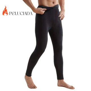 Calça Térmica Masculina Segunda Pele Peluciada Flanelada Inverio Frio Intenso Esportiva em Oferta na Shopee