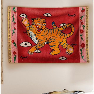 Panô Tapeçaria Hippie Tigresa em Oferta na Shopee
