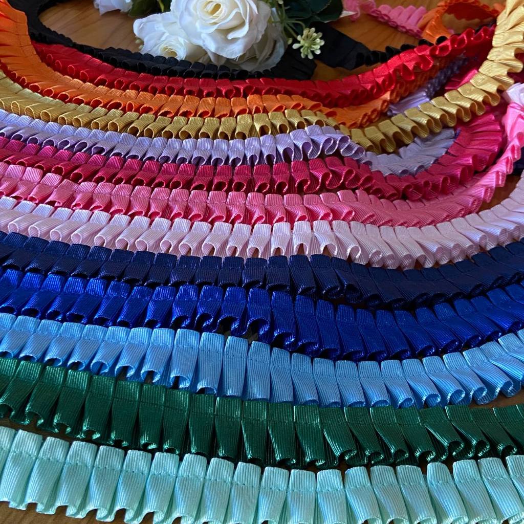 Fita drapeada TB1 com 22mm valor 2 Metro festa infantil personalizado de luxo em Oferta na Shopee