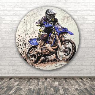 Painel Redondo Tematico MotoCross Rali Esporte Decoração Aniversario Menino Menina Evento Cenario Tecido Sublimado em Oferta na Shopee