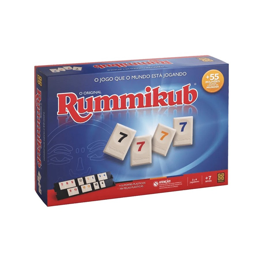 Jogo Rummikub - Grow 02090 em Oferta na Shopee