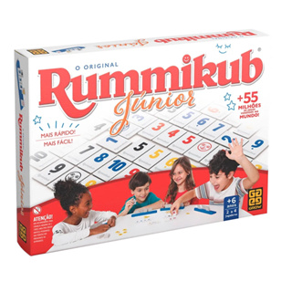 Jogo De Mesa Rummikub Júnior Grow em Oferta na Shopee
