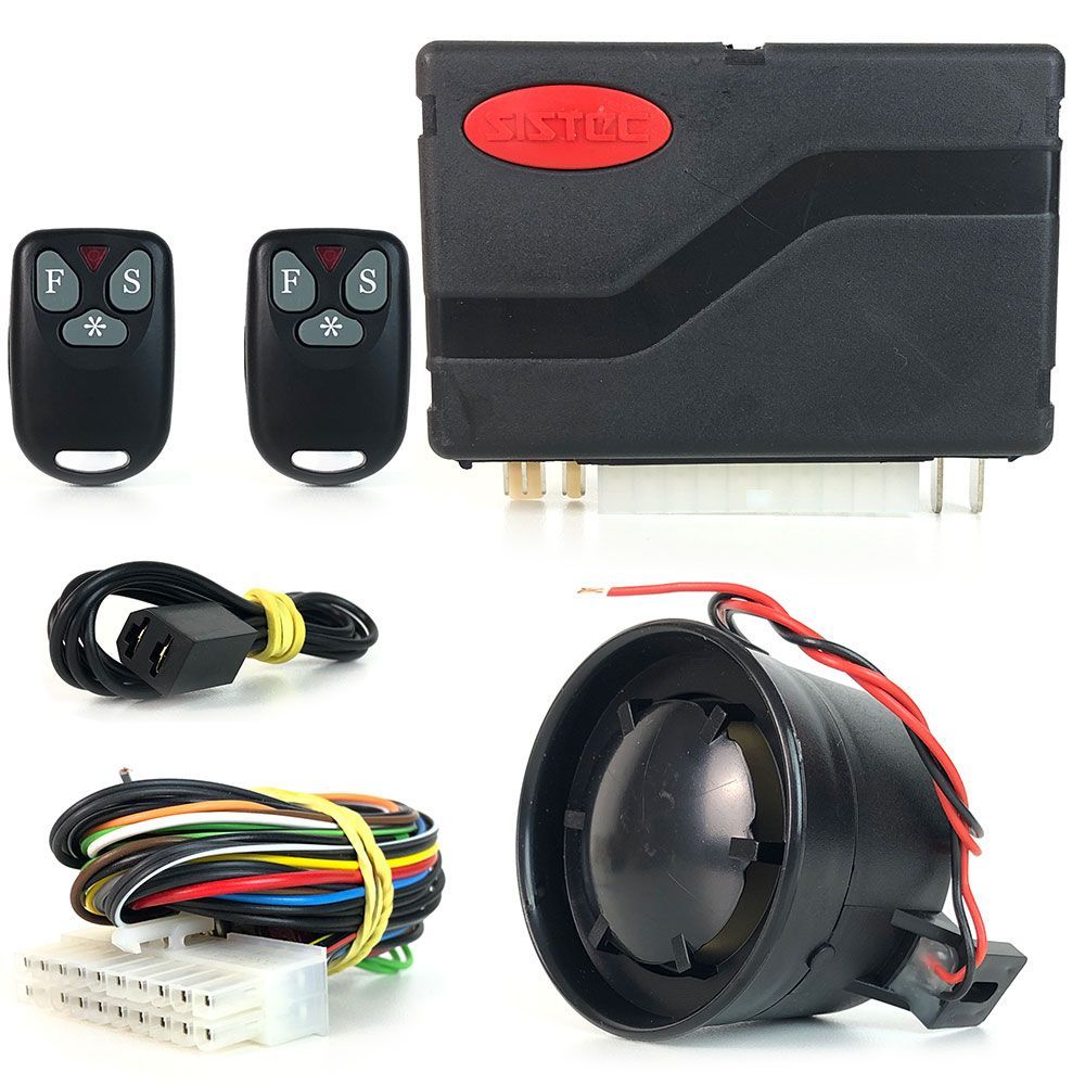 Alarme Automotivo Universal 12V Sistec SXT 986