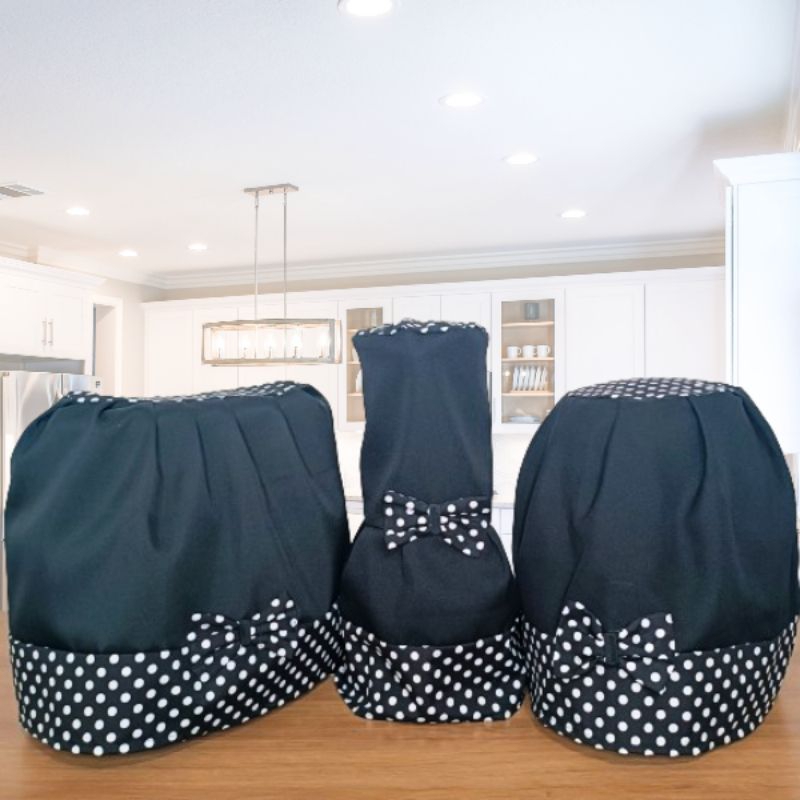 Imagem Kit 3 pçs Capa para batedeira planetária Air Fryer e Liquidificador