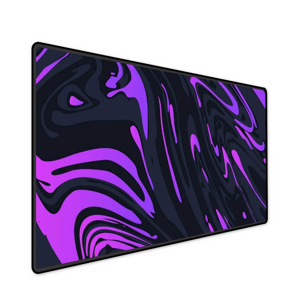 Mouse Pad Gamer Speed Extra Grande Varios Tamanhos Aquarela Roxo