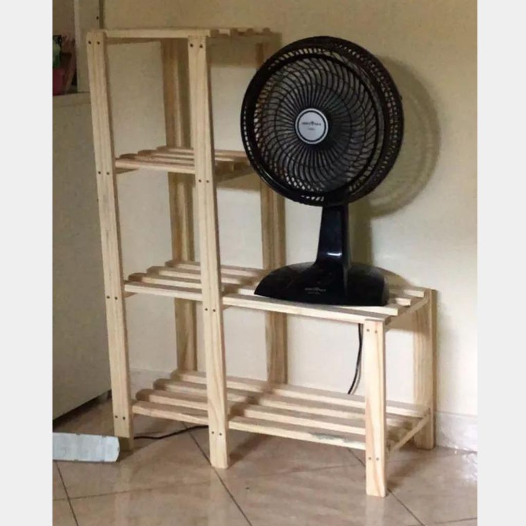 Rack Gabinete Organizador Banheiro Cozinha Jardim Livros Estante Aparador 4 Prateleiras