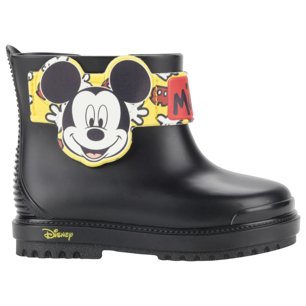 Galocha Infantil Menino Disney BFF Mickey Preto Grendene Kids