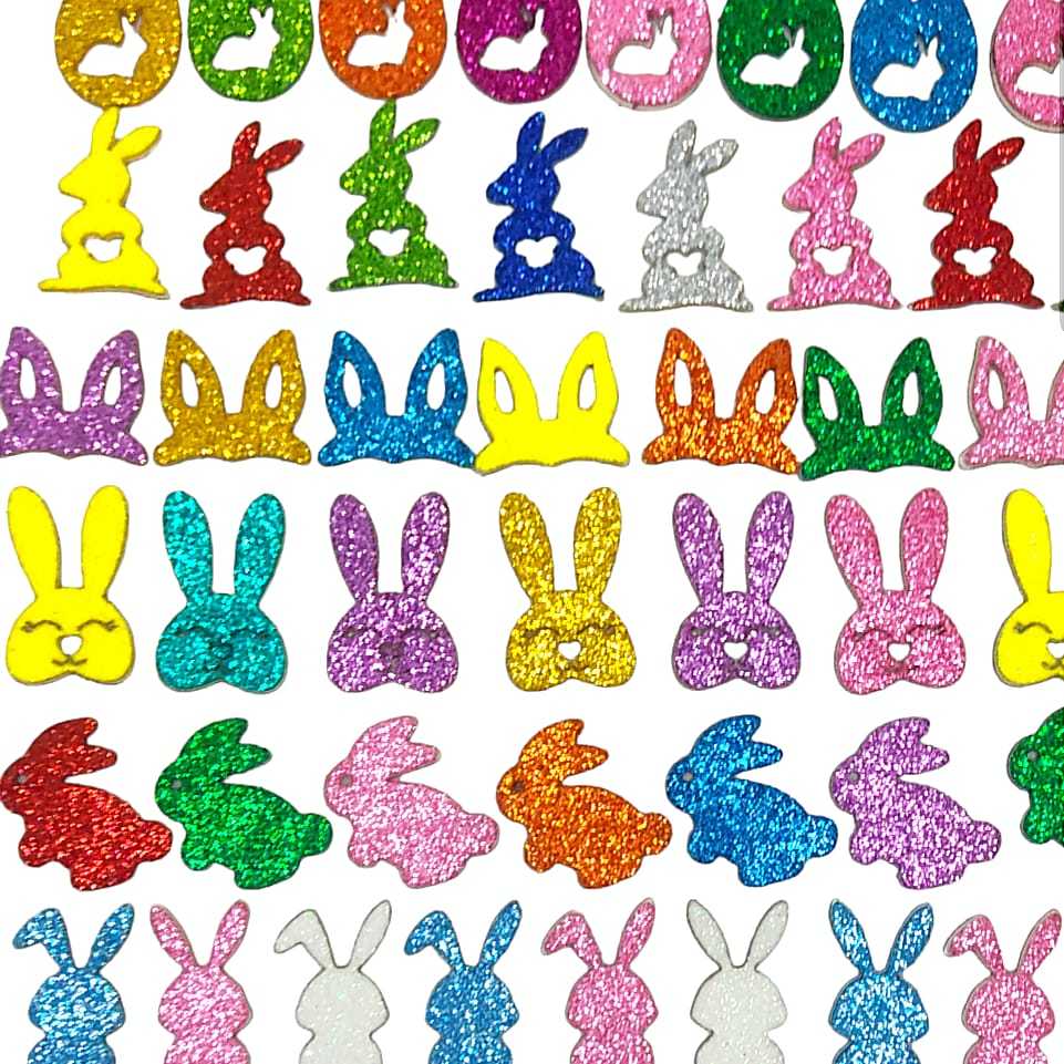 100 Adesivos Pet Pascoa Coelho Aplique EVA Pet Shop em Oferta na Shopee