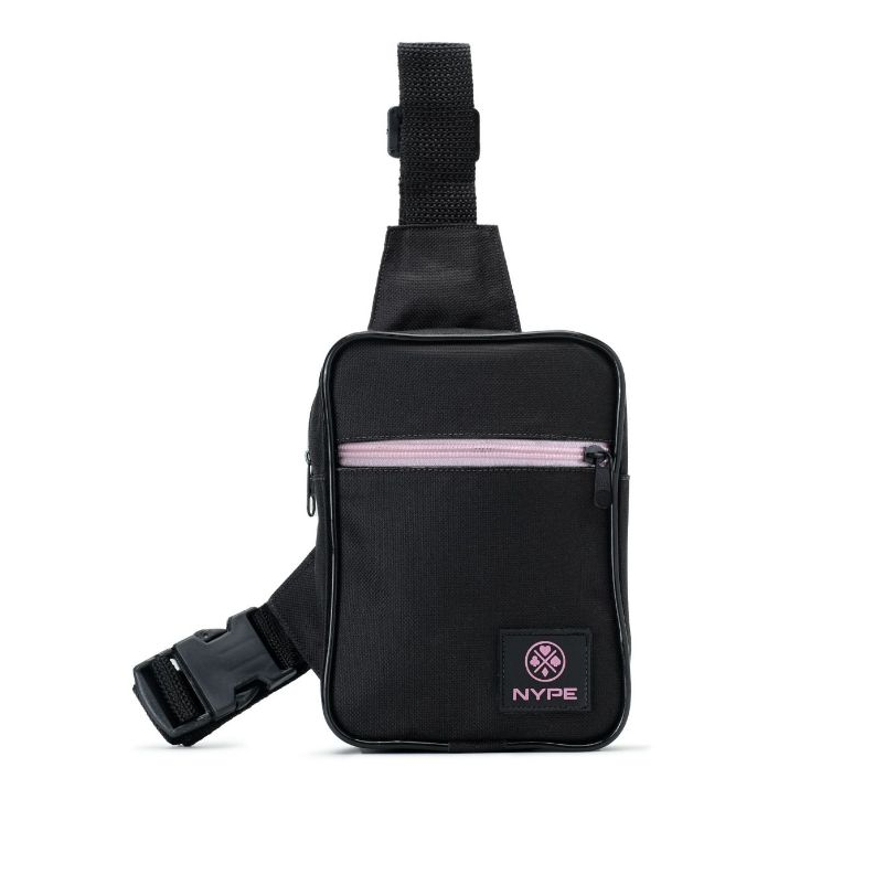 bolsa transversal masculina feminina shoulder bag pochete mini bag alça regulável NYPE ROSA