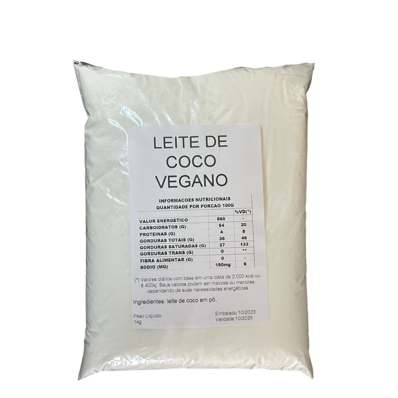 Leite de Coco Vegano 1kg