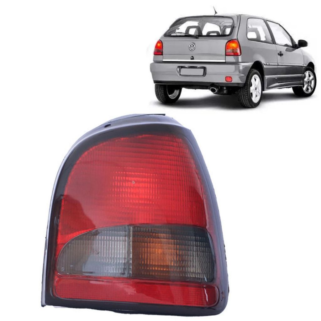 LANTERNA TRASEIRA GOL BOLA GTI G2 95 96 ATE 2002 FUME L/ DIR