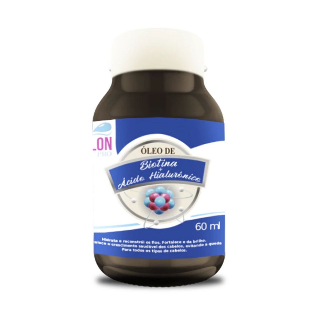 Óleo de Biotina + Ácido Hialurônico 60ml Le Salon - Hidratação Intensa e Nutrição Avançada em Oferta na Shopee