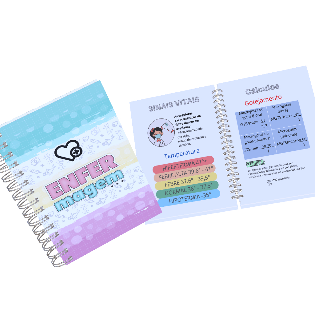 agenda para estágio  de enfermagem