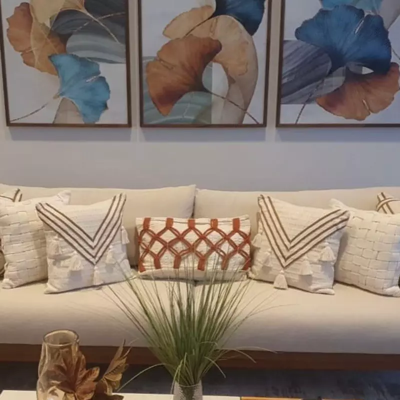 Capas de Almofada Decorativas 45x45 para Sofá Kit 2 — foto 3