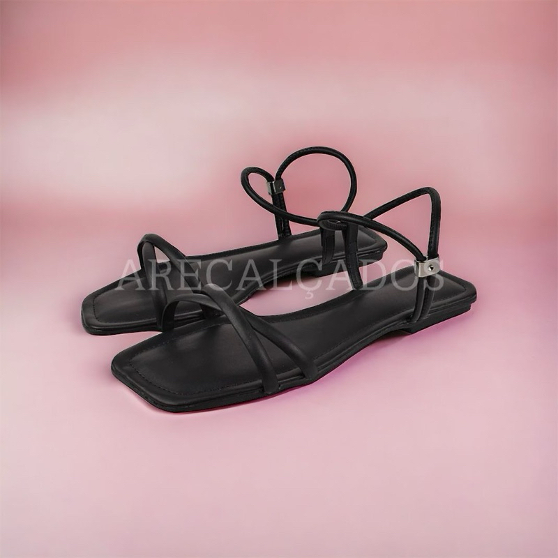 Oferta Sandália Feminina Rasteirinha Delicada Confortavel Casual em Oferta na Shopee