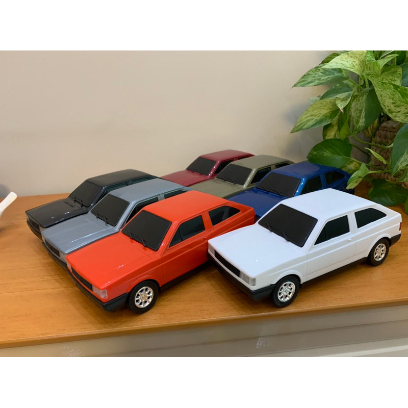 Carro Gol Quadrado - Miniatura Gol Quadrado - Carrinho Miniatura - 20 cm
