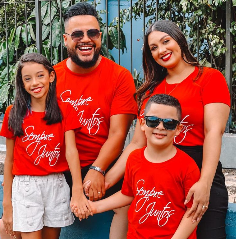 Camiseta Personalizada Feminina ou Masculino Adulto e Infantil  Sempre Juntos Presente Dia Das Mães