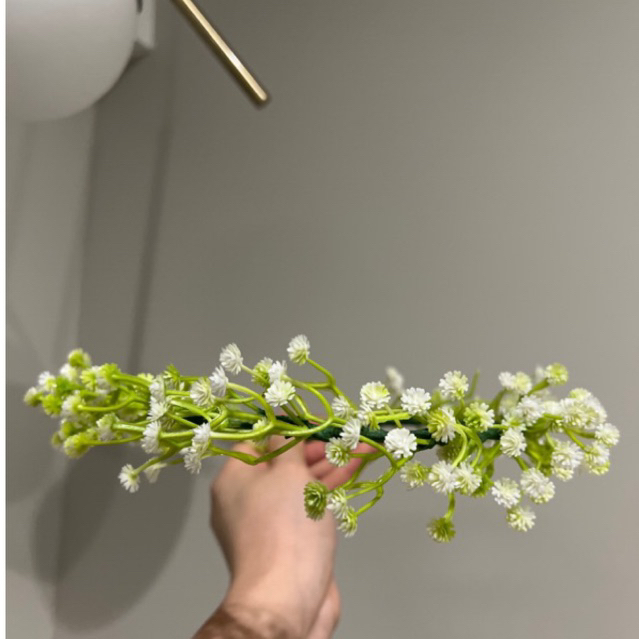 Coroa de flores de mosquitinho